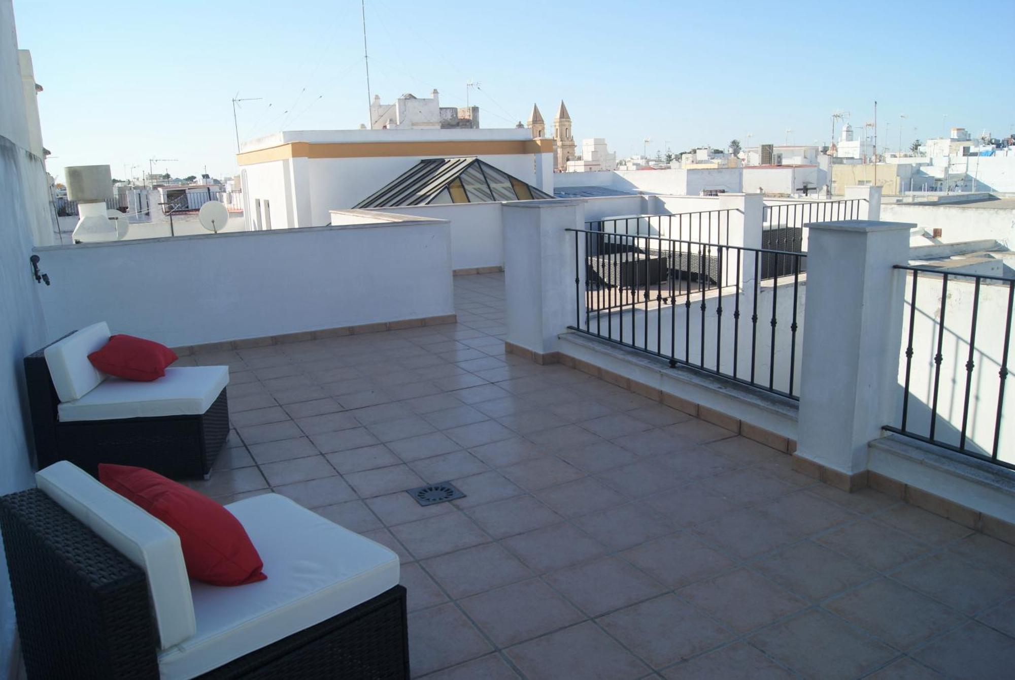 Apartamento Ático Tavira two private terraces with great views Cádiz Exterior foto